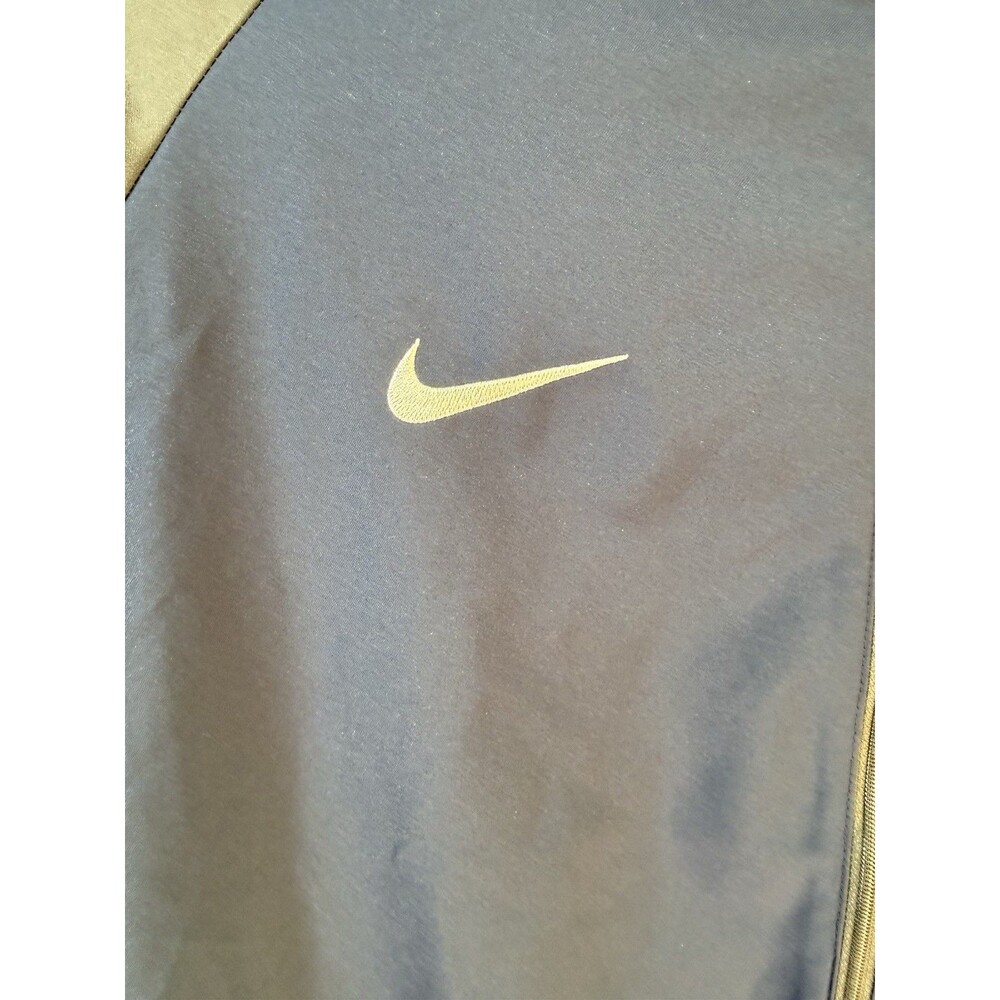 Nike Dri-Fit Full Zip Jacket Size Large Blue with N Logo - Picture 3 of 5